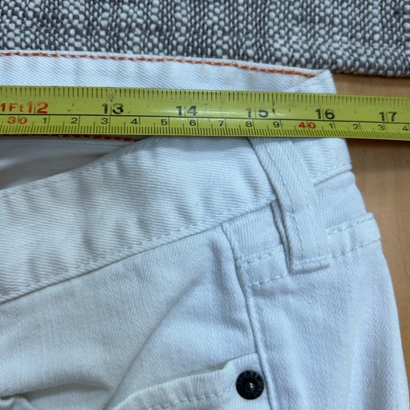 J Crew white matchstick straight leg jeans - Picture 6 of 9